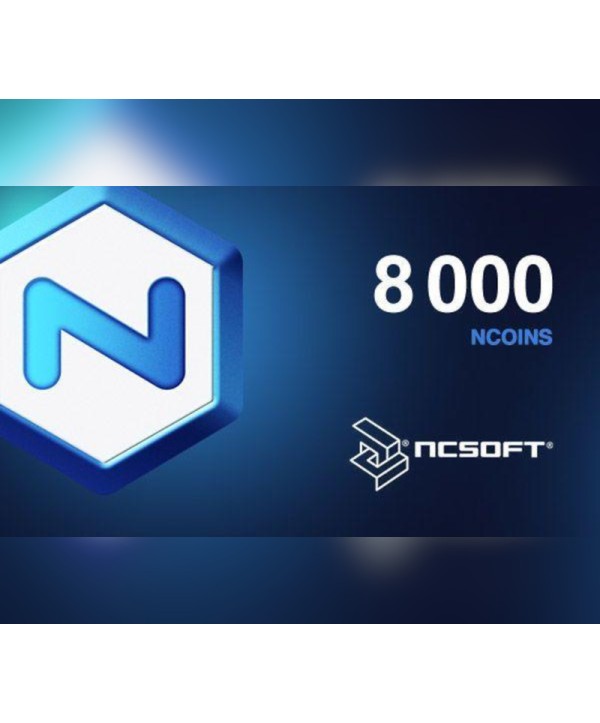 NCsoft NCoin - 8000 NCoin NCSoft Key EUROPE